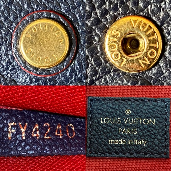 *SOLD* Louis Vuitton Felicie Pochette Monogram Empreinte Leather - Picture 3 of 16